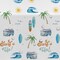 Surf's Up Party Decorations Tablecloth Boys - Disposable Surf Birthday Party Supplies Table Cover, Summer Hawaiian Beach Wave Surfing Birthday Decorations Table Cloth - 3Pack (54in x 108in)